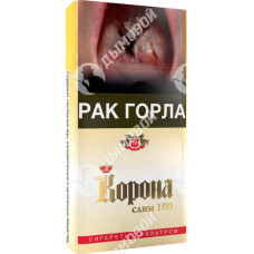 Корона Жёлтая Слим 100 Akhtamar Classic